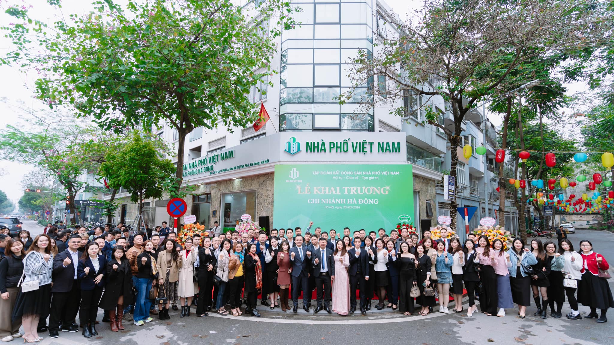 Tập đoàn Nhà Phố Việt Nam ra mắt chi nhánh Hà Đông