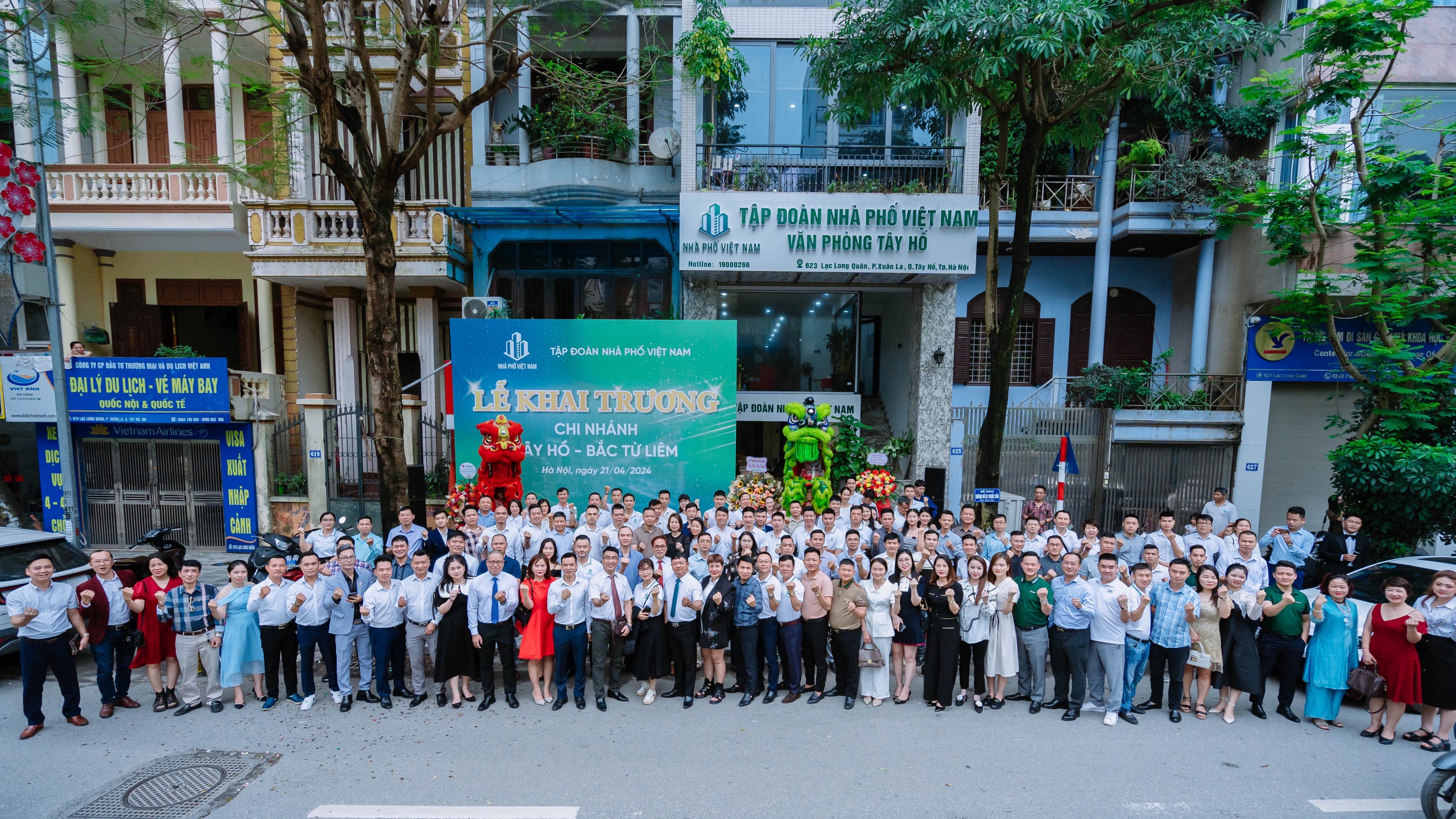 Tập đoàn Nhà Phố Việt Nam ra mắt chi nhánh Tây Hồ - Bắc Từ Liêm